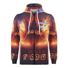 Load image into Gallery viewer, Trapnificent Check Zip Hoodie