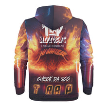 Load image into Gallery viewer, Trapnificent Check Zip Hoodie