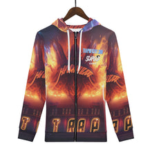 Load image into Gallery viewer, Trapnificent Check Zip Hoodie