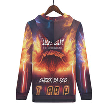 Load image into Gallery viewer, Trapnificent Check Zip Hoodie