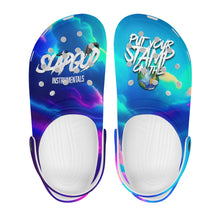 Load image into Gallery viewer, Trapnificent Stamp Cloud Crocs