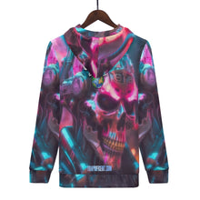 Load image into Gallery viewer, Trapnificent Skull Hoodie
