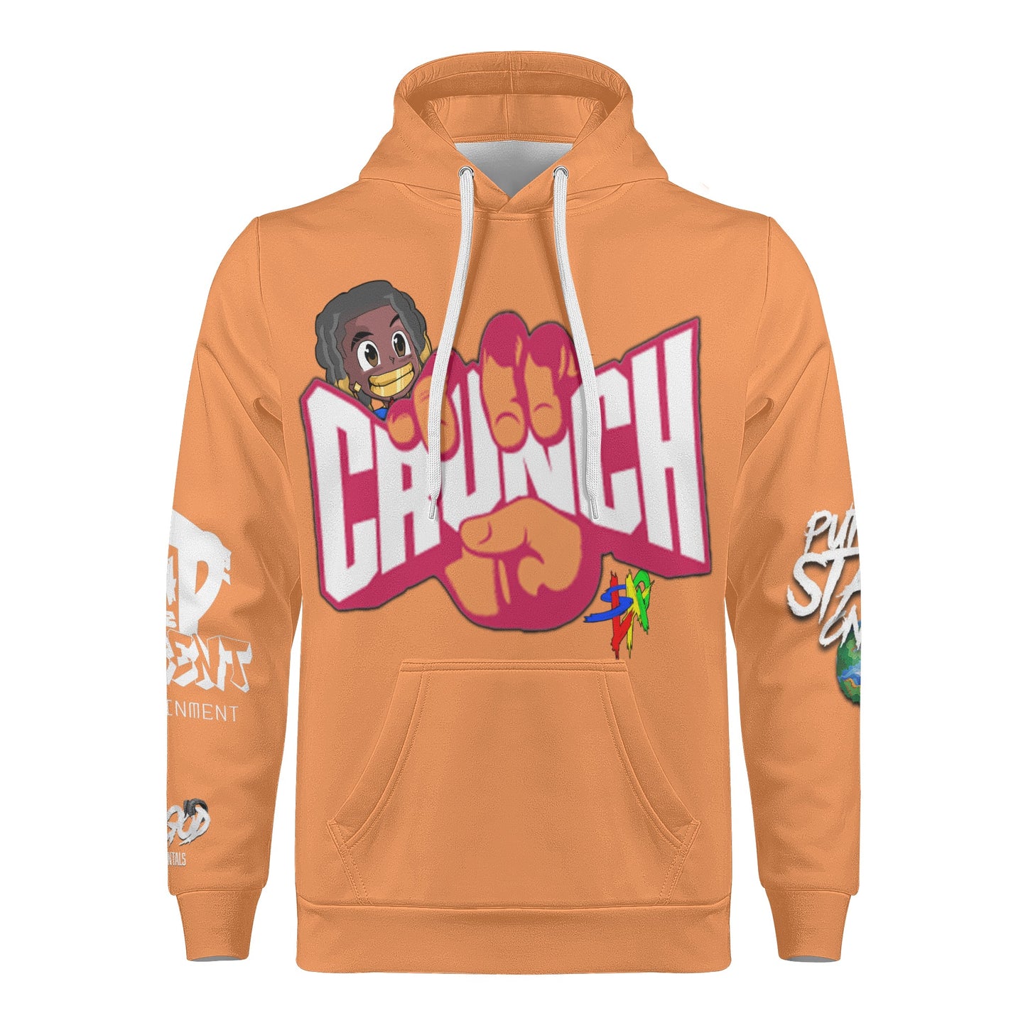 Crunch Fitness Orange Hoodie