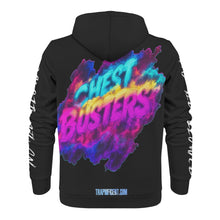 Load image into Gallery viewer, Black Chest Buster v1 Hoodie
