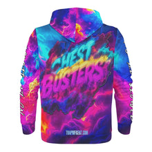 Load image into Gallery viewer, Trippy Clouds Chest Buster v1 Hoodie
