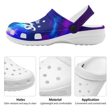 Load image into Gallery viewer, Trapnificent Stamp Cloud Crocs
