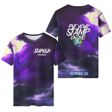 Load image into Gallery viewer, Slapgod Purple Sky Short Sleeve T-Shirt
