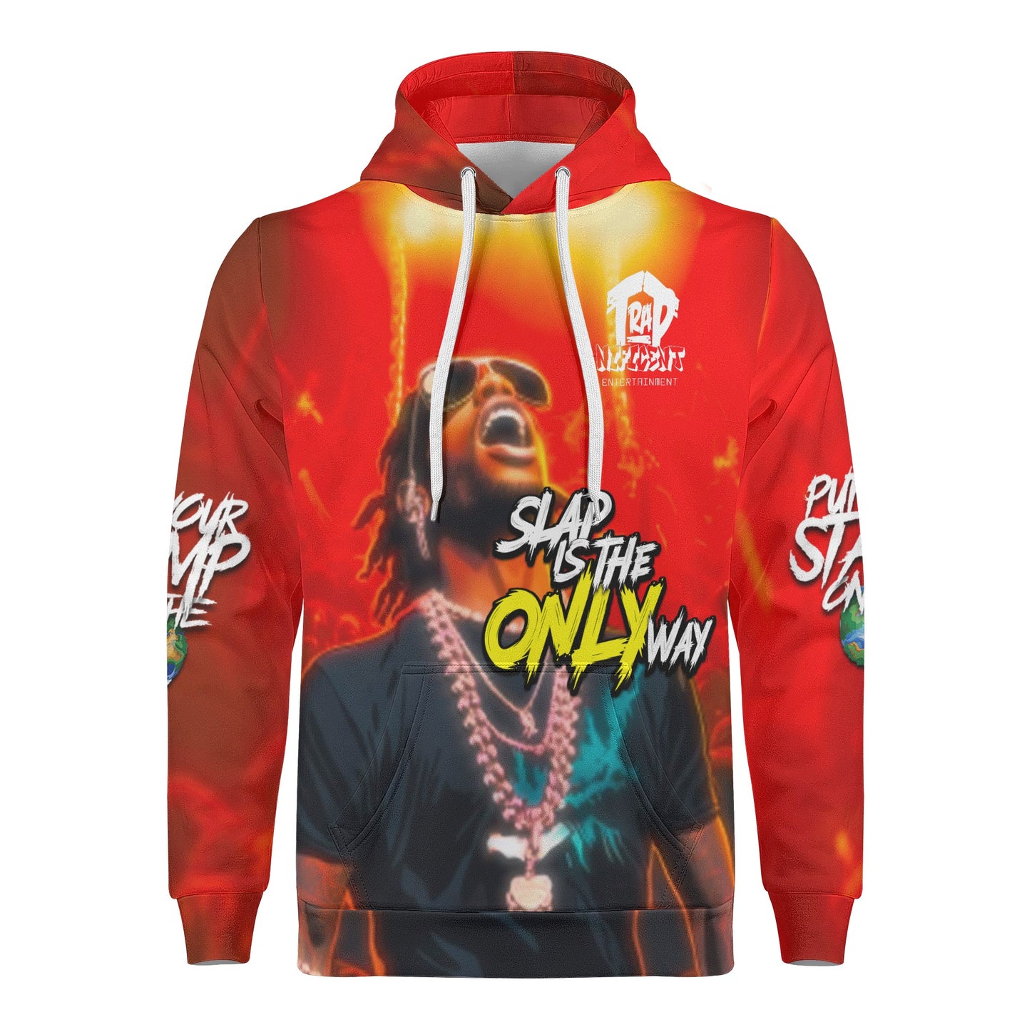 Only Way Red Trap Hoodie